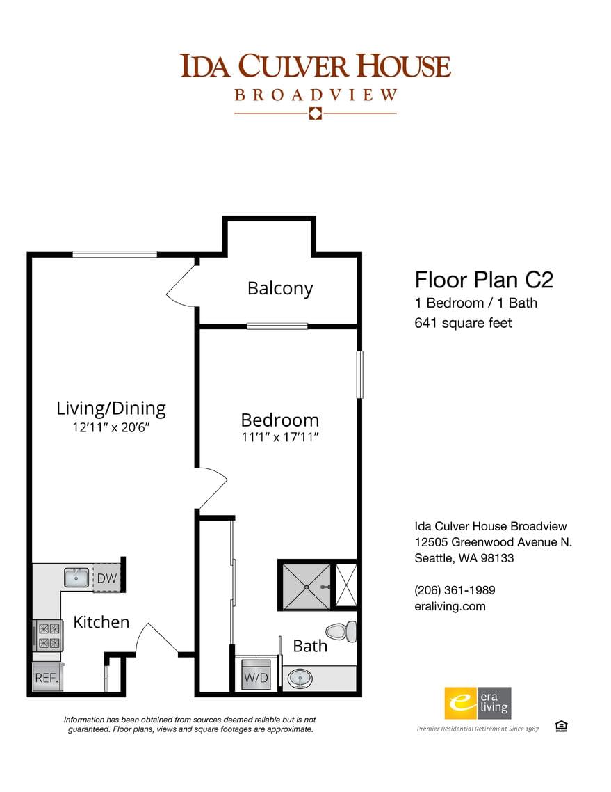 Ida Culver House Broadview Senior Living Community Assisted Living